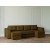 П-образный диван Ванкувер лайт с декором