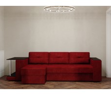 Угловой диван Ванкувер Лайт со столом и накладкой