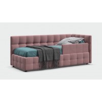 Кровать BOSS mini велюр Monolit роуз + ПМ 