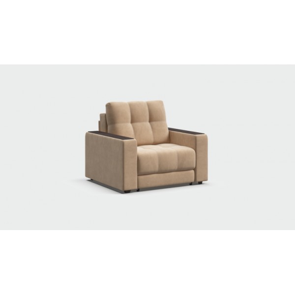 Кресло-кровать BOSS велюр Monolit санд