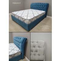 Кровать Афина 2 velvet lux 22
