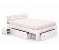 Кровать Стелла 140 Белый 