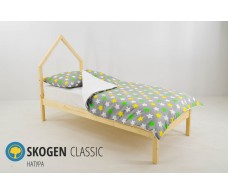 Детская кровать-домик мини  Svogen  НАТУРА