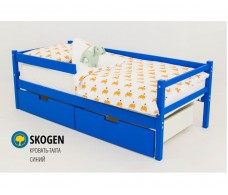 Детская кровать-тахта Svogen синий