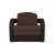 Кресло-кровать Кармен-2 (рогожка шоколад)