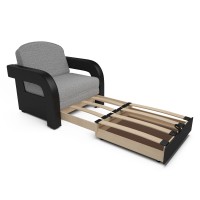 Кресло-кровать Кармен-2 (рогожка серая)