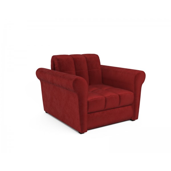 Кресло-кровать Гранд (бархат красный / STAR VELVET 3 DARK RED)