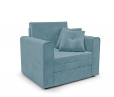 Кресло-кровать Санта (голубой - Luna 089)