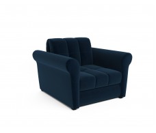 Кресло-кровать Гранд (темно-синий - Luna 034)