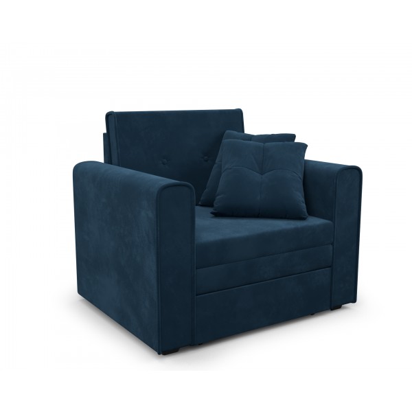 Кресло-кровать Санта (темно-синий - Luna 034)