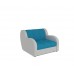 Кресло-кровать Аккордеон Барон (синий)