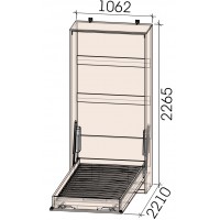 Шкаф-кровать Innova V90 (дуб сонома/белый)
