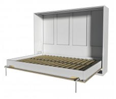 Шкаф-кровать трансформер Innova H140 (вудлайн/белый)