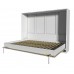 Шкаф-кровать Innova H140 (бетон/белый)