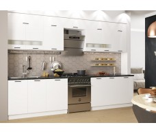 Модульная кухня Дуся Белый бриллиант 3,2м 