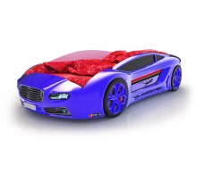 Детская кровать машина ROADSTER Ауди Синяя