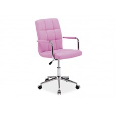 Кресло компьютерное SIGNAL Q-022 розовое