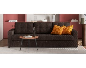 Атланта НПБ 120 диван Рогожка Мальмо шоколад