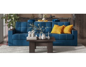 Атланта НПБ 120 диван Рогожка Мальмо синий