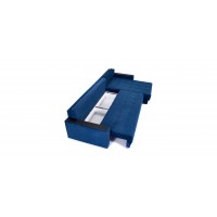 Угловой диван BOSS 3.0 MAX велюр Monolit синий