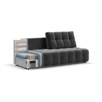 BOSS 2.0 Mini диван велюр Monolit серый