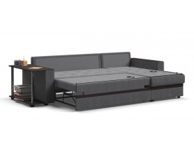 Атланта НПБ угловой диван Рогожка Мальмо серый