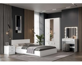 Шкаф 3-створчатый Ронда Шк-3 Белое дерево