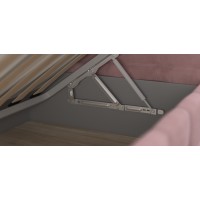 Кровать BOSS mini велюр Monolit роуз + ПМ 