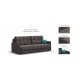 BOSS 2.0 LOFT диван велюр Alkantara серый