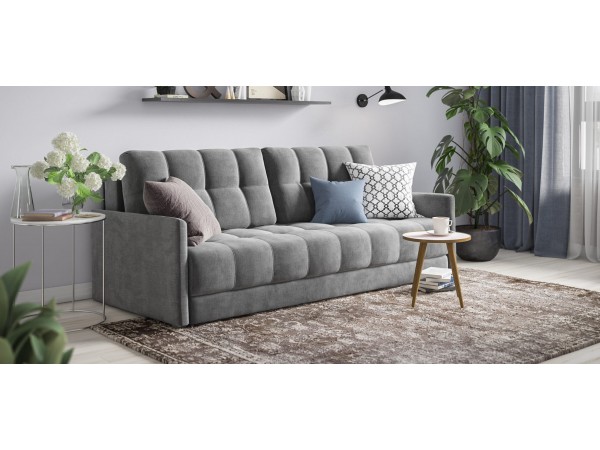 BOSS 2.0 LOFT диван велюр Monolit серый BOSS 2.0 LOFT диван велюр Monolit серый