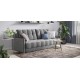 BOSS 2.0 LOFT диван велюр Monolit серый