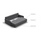 BOSS 2.0 LOFT диван велюр Monolit серый