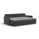 BOSS 2.0 LOFT диван велюр Monolit серый