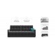 BOSS 2.0 LOFT диван велюр Monolit серый