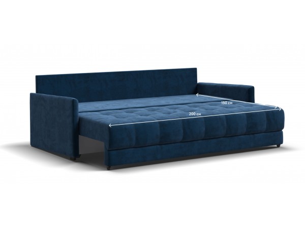 BOSS 2.0 LOFT диван велюр Monolit синий BOSS 2.0 LOFT диван велюр Monolit синий