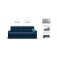 BOSS 2.0 LOFT диван велюр Monolit синий
