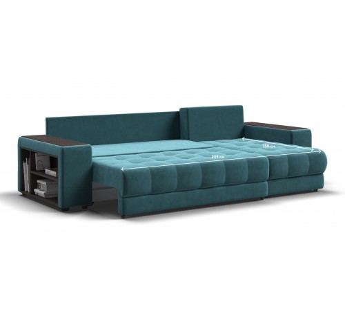 Диван BOSS 3.0 XL угол велюр Monolit Зеленый