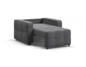 Денди кресло-кровать Рогожка Мальмо серый