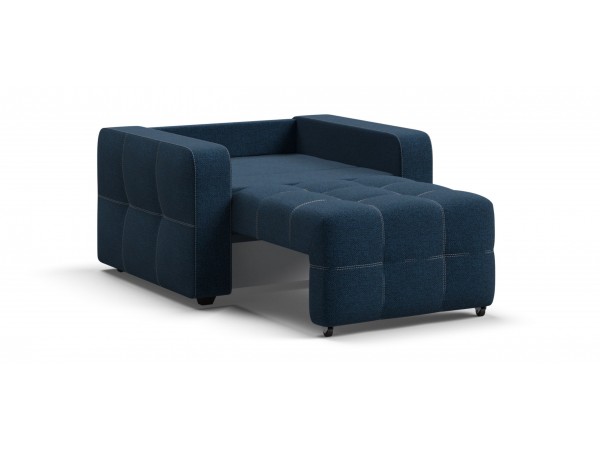 Кресло-кровать Dandy рогожка Malmo синий