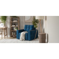  Кресло-кровать Dandy 2.0 рогожка Malmo синий