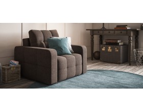 Денди кресло-кровать Рогожка Мальмо шоколад