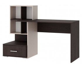 Письменно-компьютерный стол ПКС-10 Венге цаво - Дуб белфорт