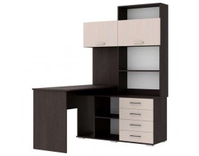 Письменно-компьютерный стол ПКС-11 Венге цаво - Дуб белфорт