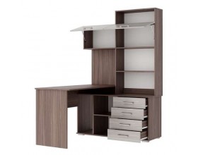 Письменно-компьютерный стол ПКС-11 Шимо тёмный- Шимо светлый