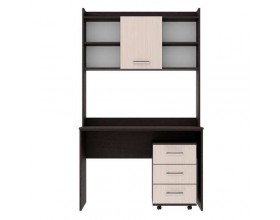 Письменно-компьютерный стол ПКС-9 Венге цаво - Дуб белфорт