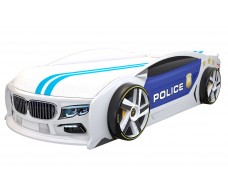 Детская кровать машина БМВ Манго Полиция 2