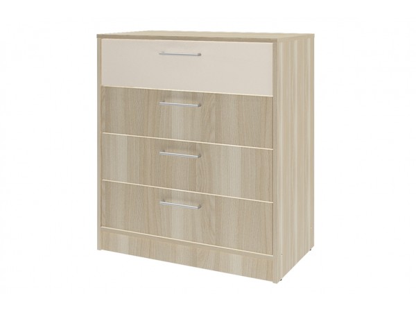 Комод Камила СТЛ.416.04 Ясень светлый/Бежевый