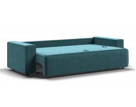 Норд диван Велюр Монолит зелёный