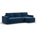 Угловой диван NORD 2.0 велюр Monolit синий