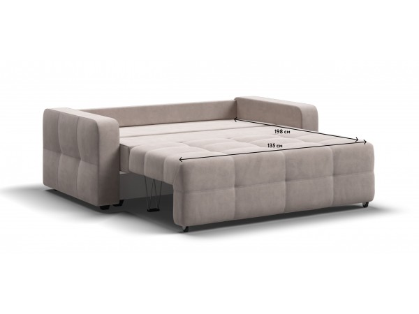 Диван Dandy Compact велюр Monolit латте